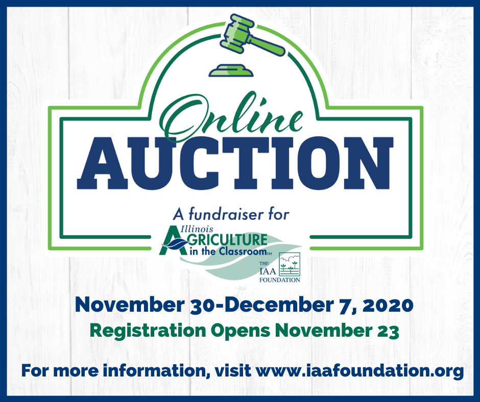 Illinois Ag in the Classroom online auction underway